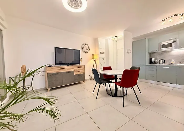 Apartment Iconic T3 - Parking - Wifi - Vue Et Montagne Agde