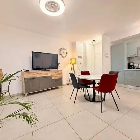 Apartmán Iconic T3 - Parking - Wifi - Vue Et Montagne Agde